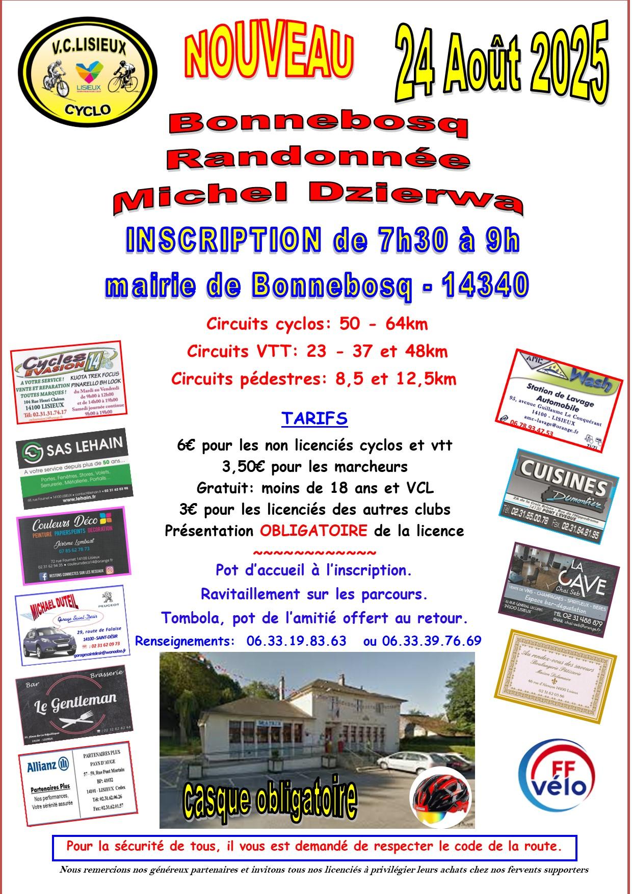 Flyer rando bonnebosq 2025