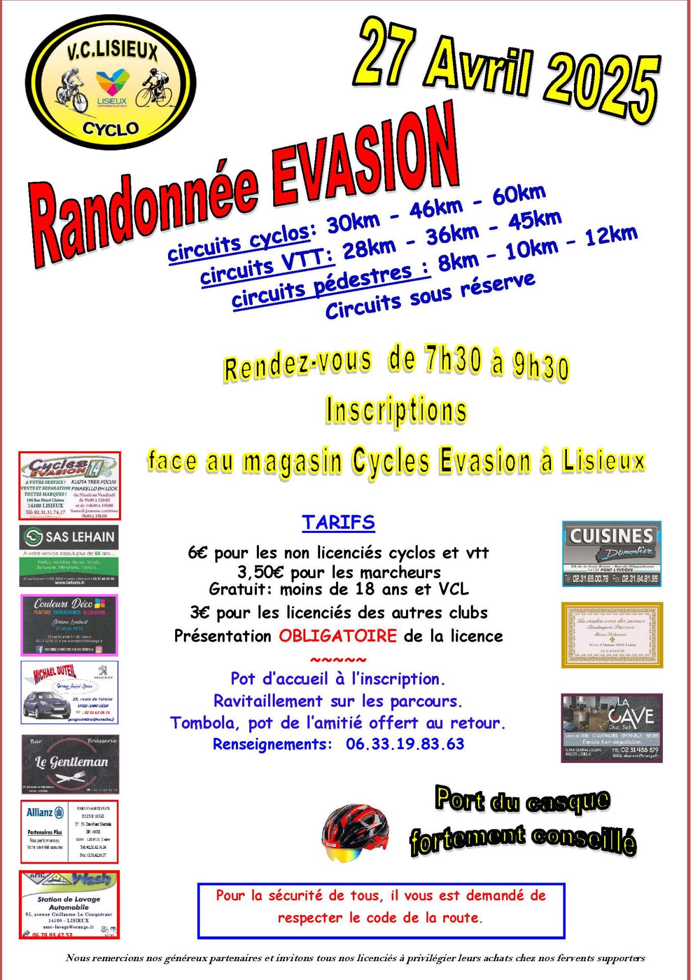 Flyer rando evasion 2025