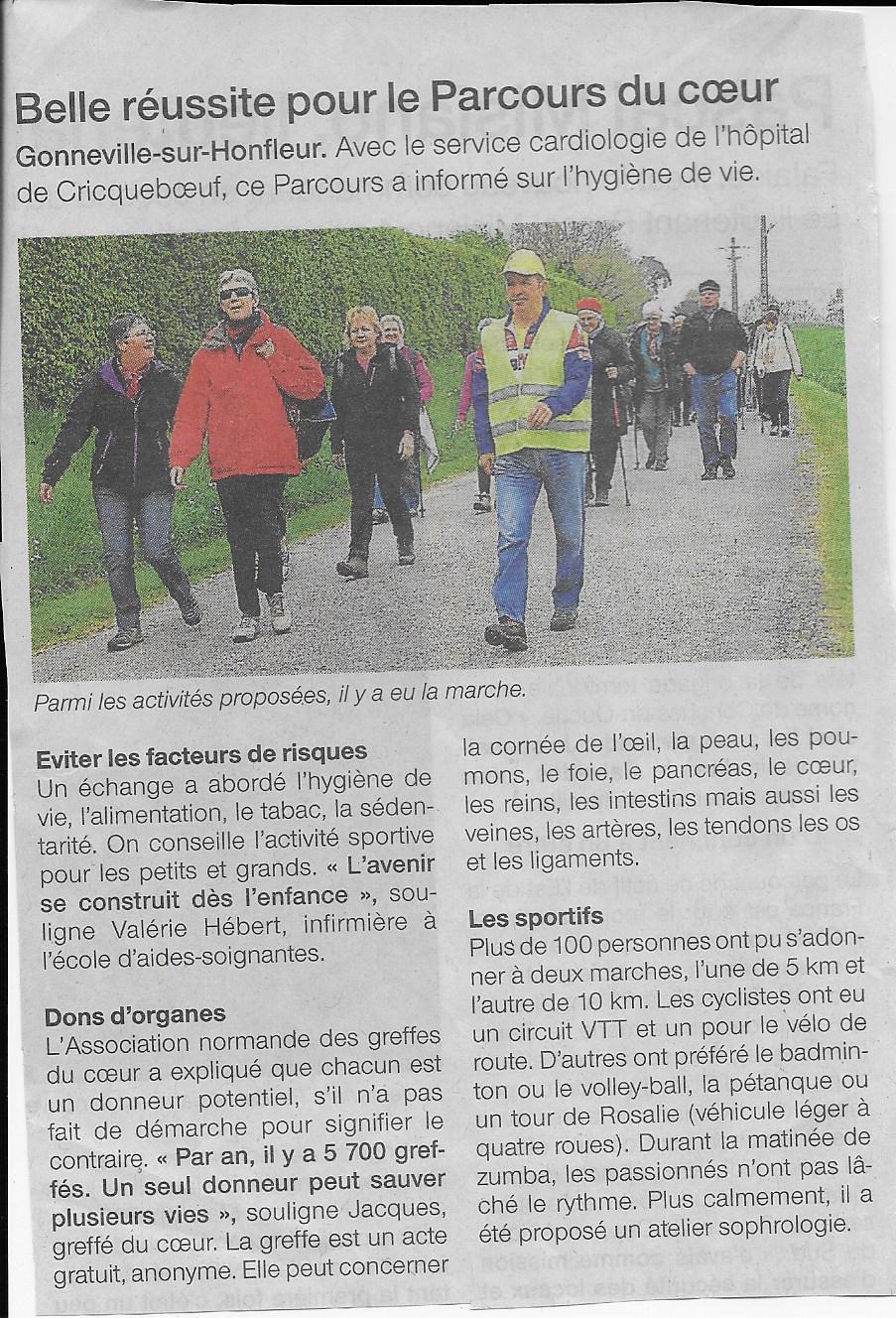 Belle réussite pour le parcours du cœur